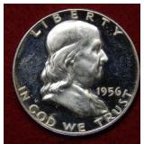 1956 Franklin Proof Silver Half