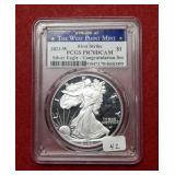 2023 W Silver Eagle PCGS PR70 DCAM