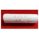 2003 Bullet Roll of BU Jefferson Bisson Nickels