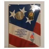 1995 Olympic Commemorative US Coin with Hat Pin