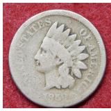 1859 Indian Head Cent - First Year