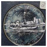 1834-1984 Toronto Anniv Silver 1oz Coin
