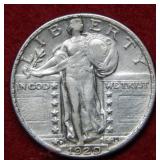 1929 D Standing Liberty Silver Quarter