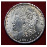 1921 D Morgan Silver Dollar