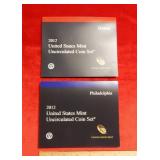 2012 P&D Mint Sets - 28 Coins all UNC