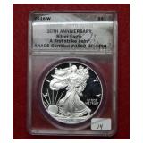 2016 W Silver Eagle ANACS PR70 DCAM
