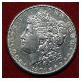 1904 S Morgan Silver Dollar Coin