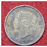1900 Canada Half Dime
