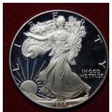 1986 Silver Eagle Proof 1oz - First Year