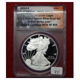 2019 S Silver Eagle 1oz ANACS PR70 DCAM