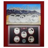 2014 Silver Proof 5 America the Beautiful Quarters