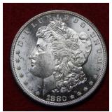 1880 S Morgan Silver Dollar Coin