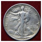 1920 Walking Liberty Silver Half Dollar Coins