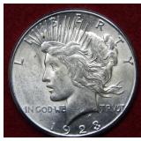 1923 S Peace Silver Dollar