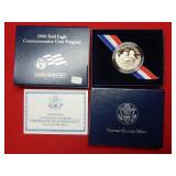 2008 Bald Eagle Proof Clad Commemorative Half