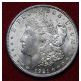 1921 S Morgan Silver Dollar Coin