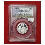 2019 S Lowell Park Silver Quarter PCGS PR69 DCAM