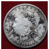 1896 S Morgan Silver Dollar Coin