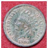 1880 Indian Head Cent