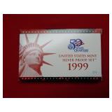 1999 US Silver Proof Set