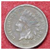 1861 Indian Head Cent