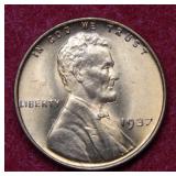 1937 Lincoln Wheat Cent