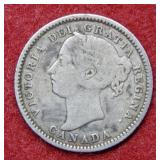 1886 Canada Silver Dime