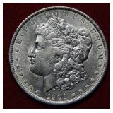 1901 Morgan Silver Dollar Coin