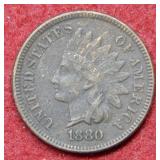 1880 Indian Head Cent