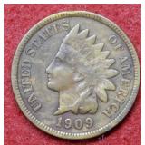 1909 S Indian Head Cent