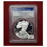 2017 W (2020) Silver Eagle 1oz PCGS PR70 DCAM