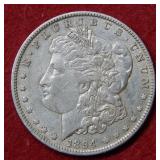 1894 O Morgan Silver Dollar Coin