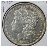1892 Morgan Silver Dollar Coin