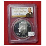 1972 S Silver Ike Dollar PCGS PR69 DCAM