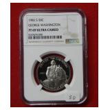1982 S Washington Comm Half NGC PF69 Ultra Cameo