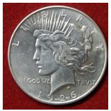 1926 D Peace Silver Dollar