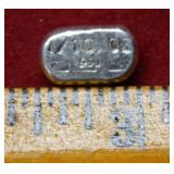 1/10 oz .999 Silver Ingot