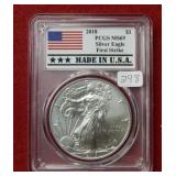 2018 Silver Eagle 1oz First Strike PCGS MS69
