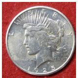1925 S Peace Silver Dollar Coin