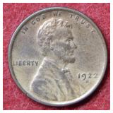 1922 D Lincoln Wheat Cent