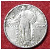 1929 Standing Liberty Silver Quarter