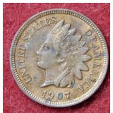 1907 Indian Head Cent