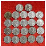 (22) Steel Cents  - WW II