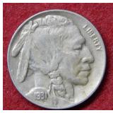 1931 S Buffalo Nickel