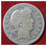 1893 S Barber Silver Half Dollar