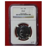 1961 Franklin Silver Half NGC PF67
