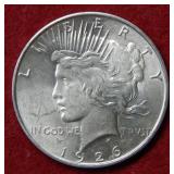 1926 D Peace Silver Dollar