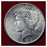 1926 D Peace Silver Dollar