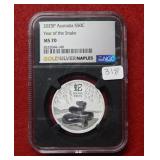 2025P Australia Year of the Snake Half NGC MS70
