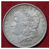 1878 REV of 1879 Morgan Silver Dollar Coin